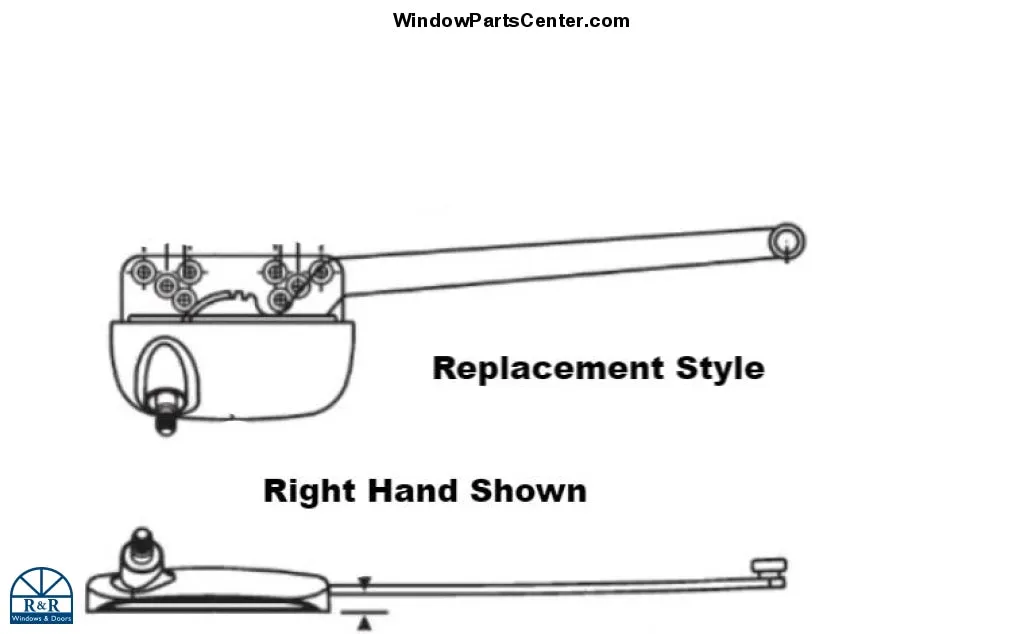 109 Operator -Short Arm (7 1/2")