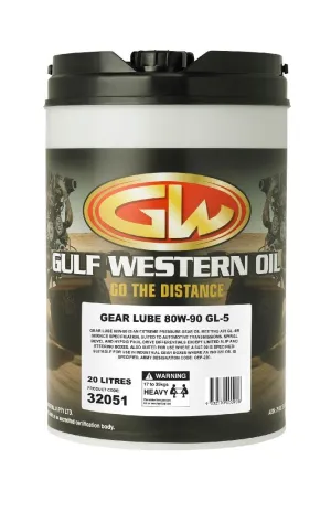 32051 GEAR LUBE 80W-90 20 LT