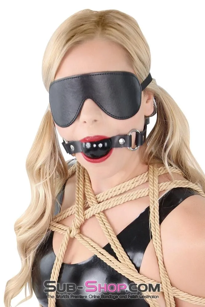 8929DL      Lover’s Games Bondage Mask Blindfold