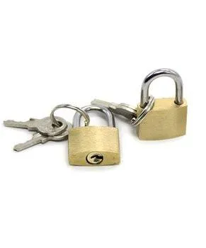 8983DL      Brass Bondage Gear Padlock - MEGA Deal