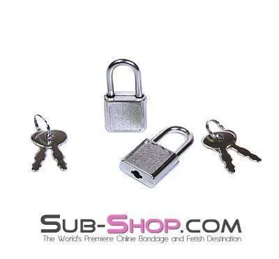 9727A      Mini Charm Bondage Padlocks, Set of 4 - MEGA Deal