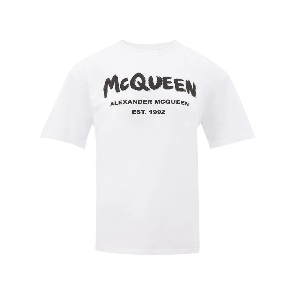 Alexander McQueen White Cotton Tops & T-Shirt