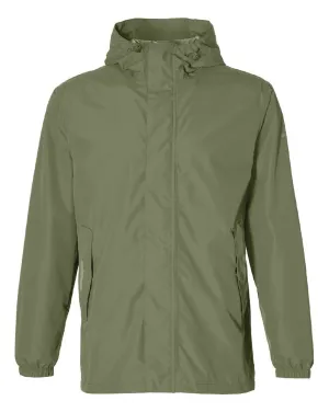 BASIL HOGA Bicycle Rain Jacket Unisex - Olive