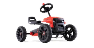 BERG Jeep® Buzzy Rubicon Black & Orange Go-Kart