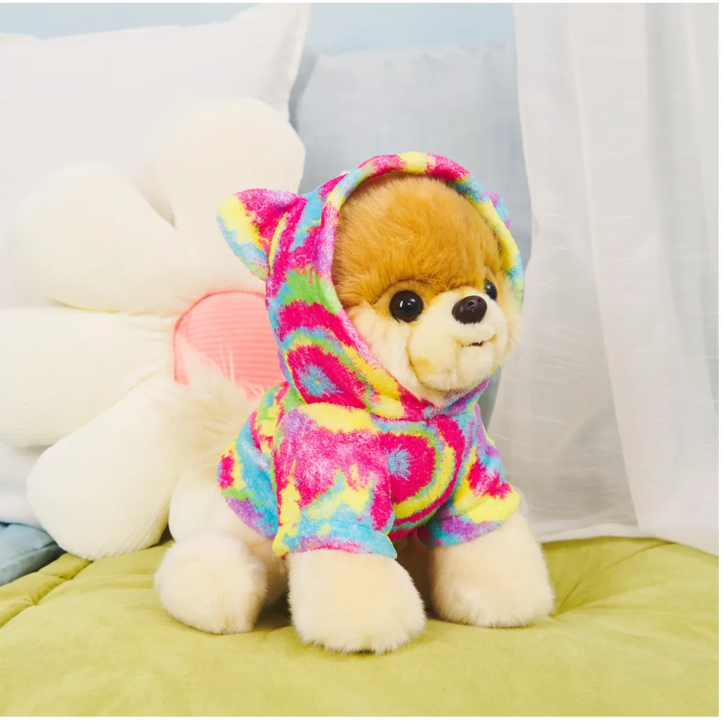 Boo - The Worlds Cutest Dog w/ Tie Dye Hoodie 9" Plush by Gund