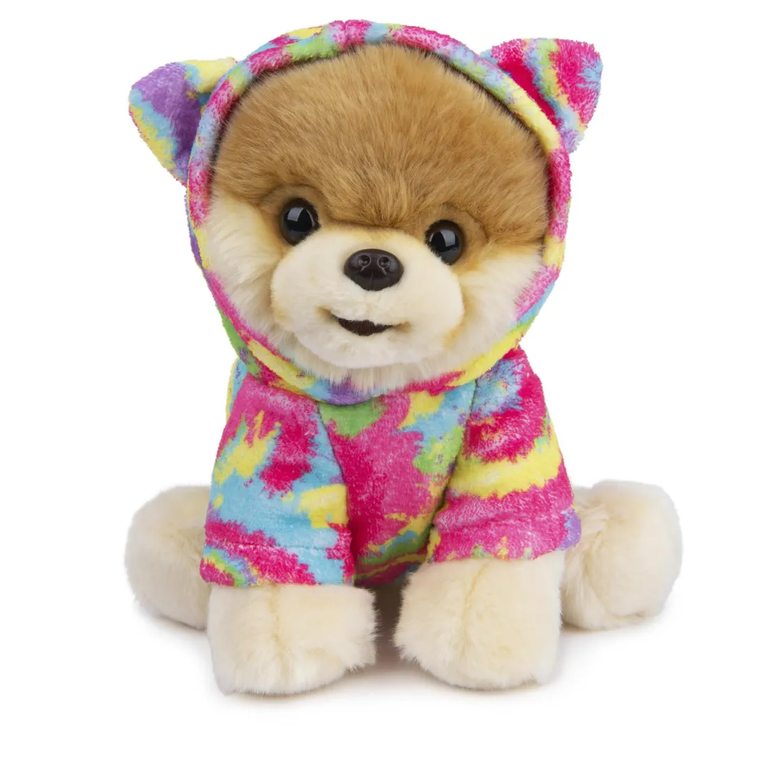 Boo - The Worlds Cutest Dog w/ Tie Dye Hoodie 9" Plush by Gund