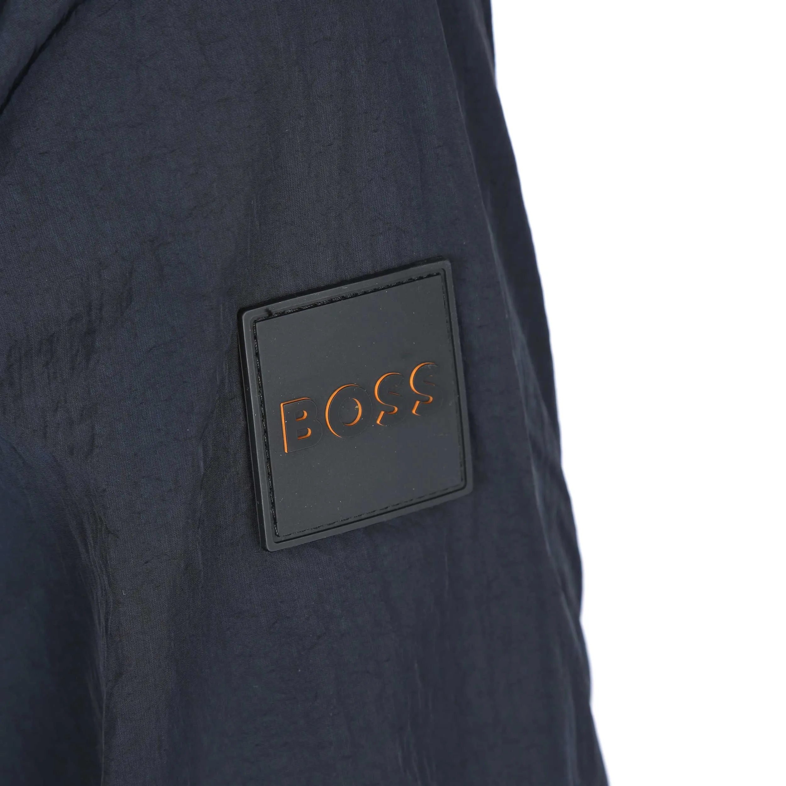 BOSS Lovel Zip 9 Shirt in Navy