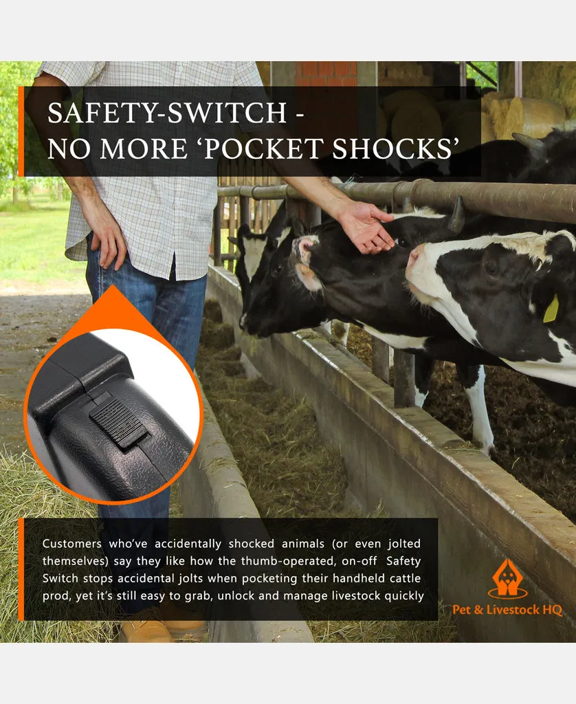 Cattle Prodder Handheld Prod - 4000V Electric Shock