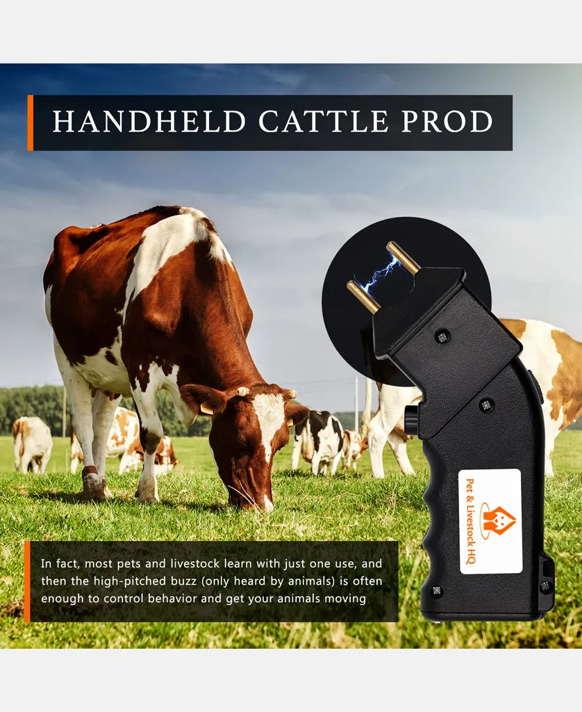 Cattle Prodder Handheld Prod - 4000V Electric Shock