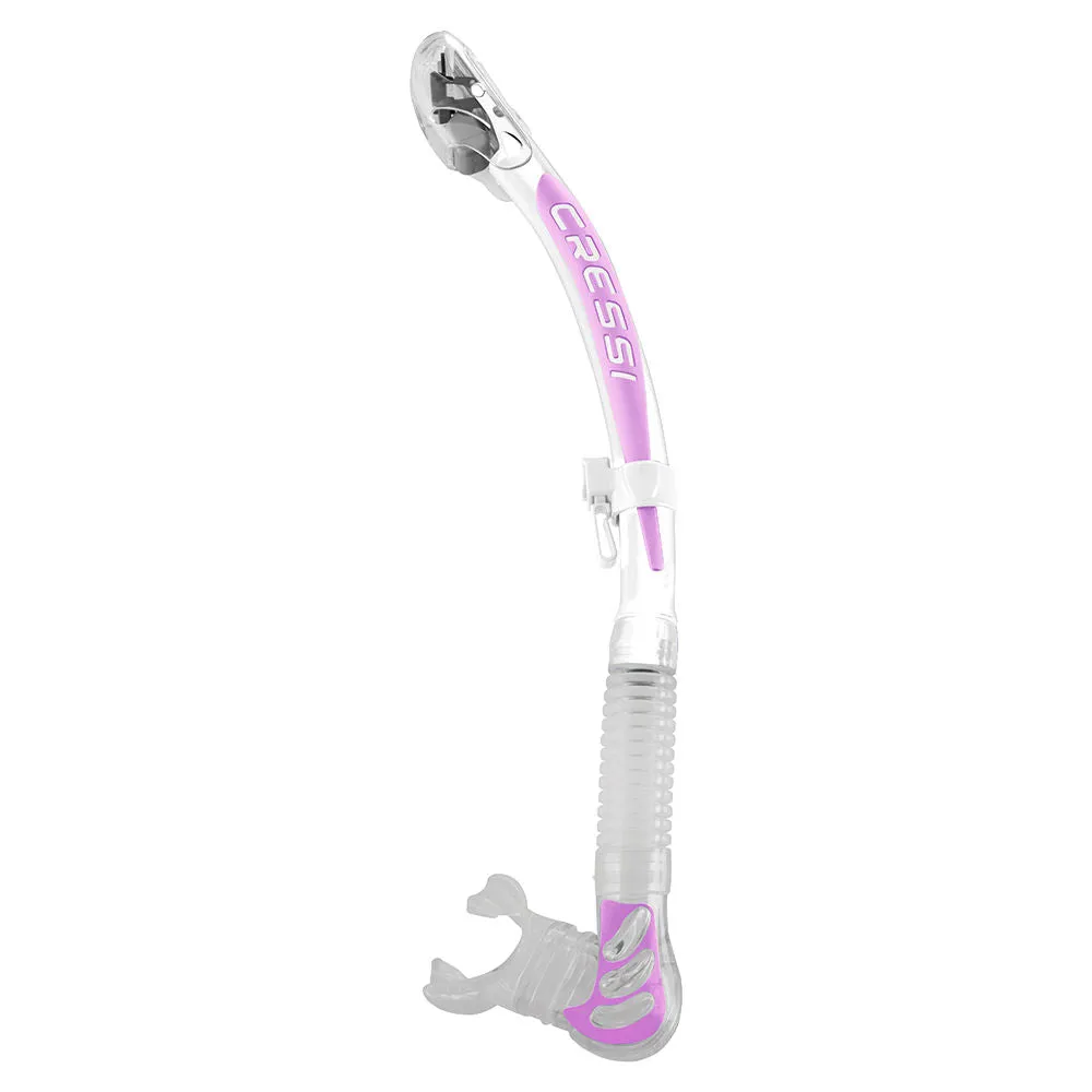 Cressi Alpha Dry Adult Size Snorkel