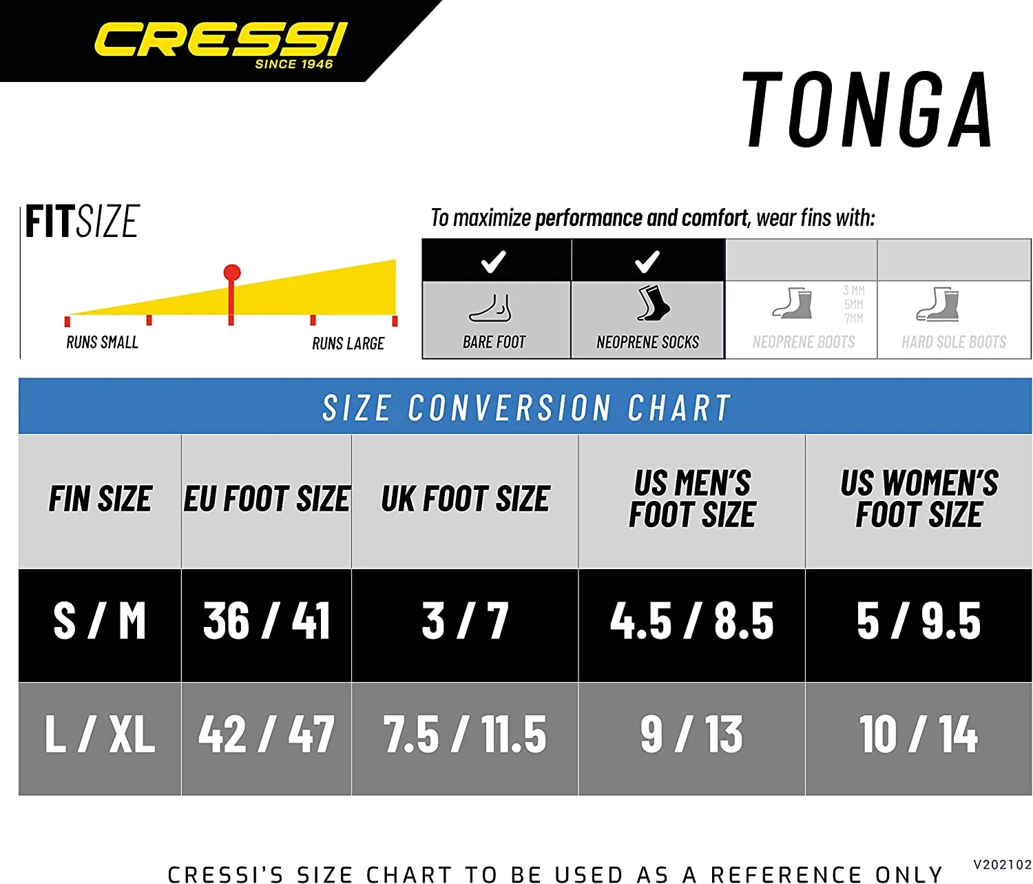 Cressi Tonga Fins