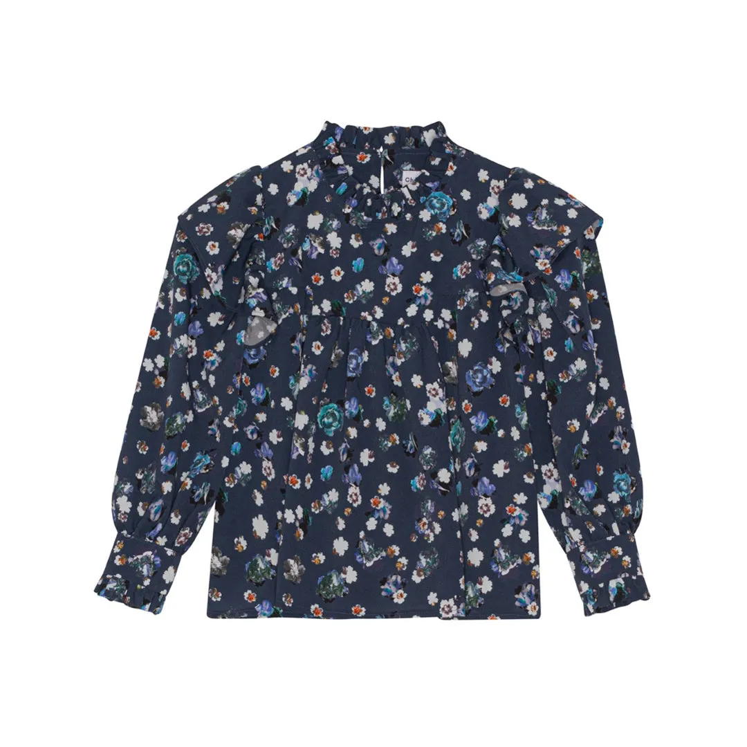 CRW22.4495-3 BLUE FLORAL