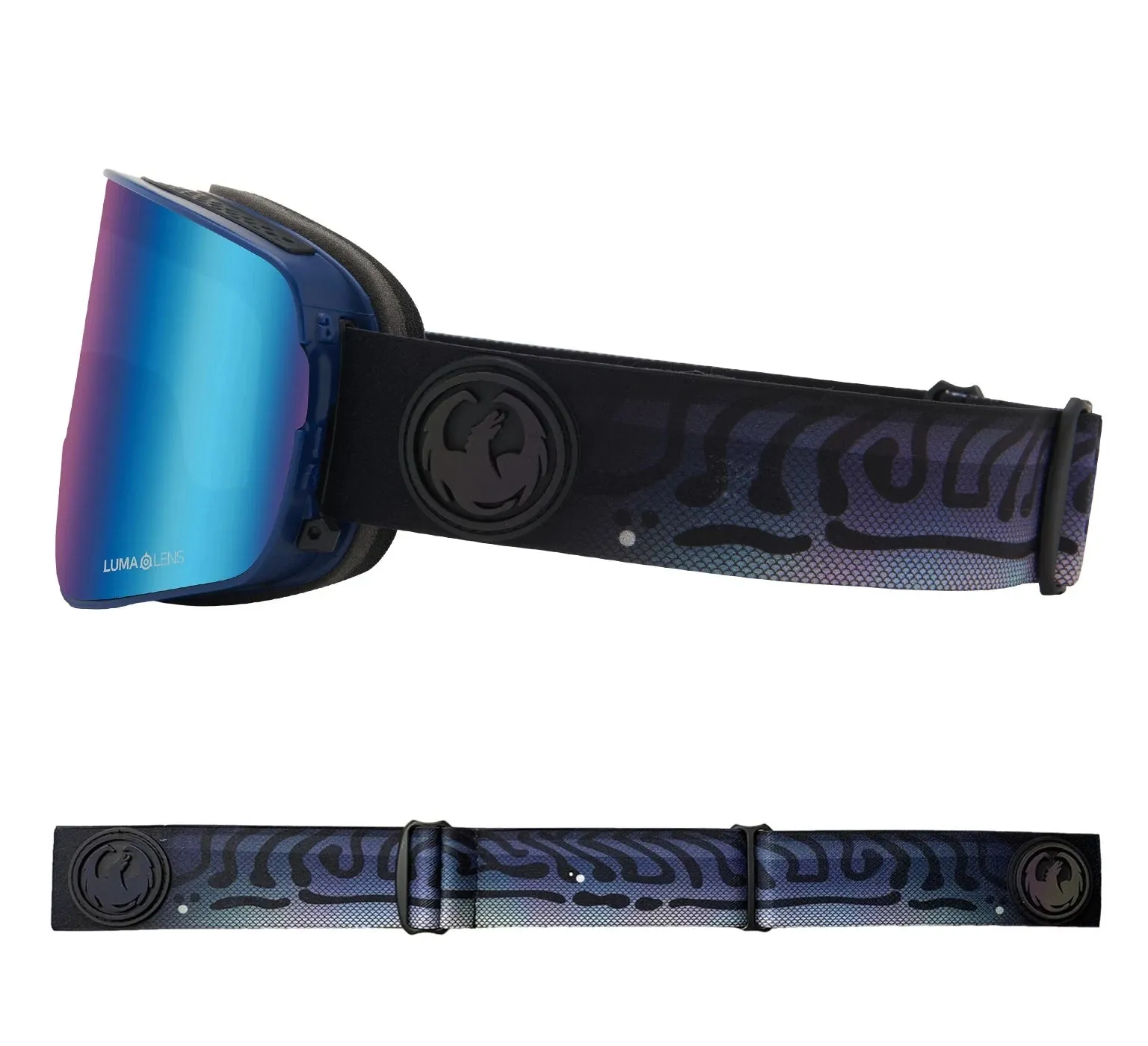 Dragon NFX2 Snow Goggles 2022 Mackeral / Lumalens Blue Ion   Spare Lens