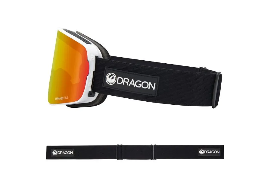 Dragon NFX2 Snow Goggles Low Bridge 2024 Icon Red / Lumalens Red Ion   Lumalens Light Rose