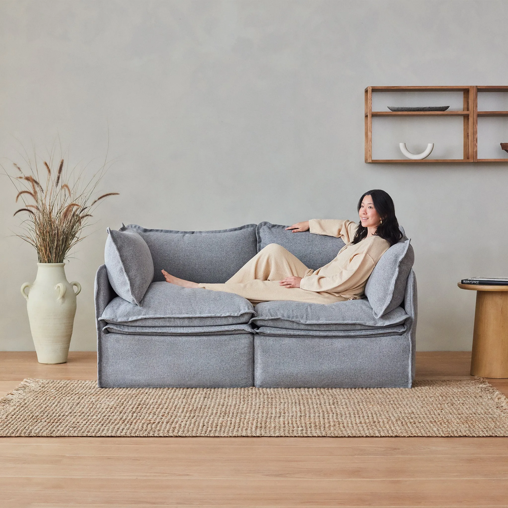 Elevate Comfort Layer for 4-Seater   Bench Ottoman in Kiiro