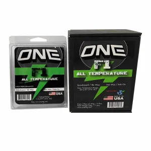 F1 All-Temperature 330g Double Pack Snowboard Wax / Ski Wax / No Fluoro