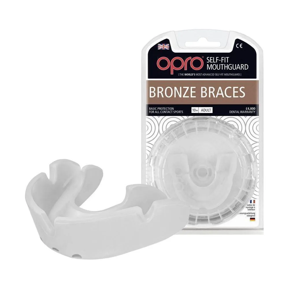 F344204    ~ OPRO BRONZE MOUTHGUARD JUNIOR