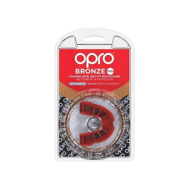 F344204    ~ OPRO BRONZE MOUTHGUARD JUNIOR