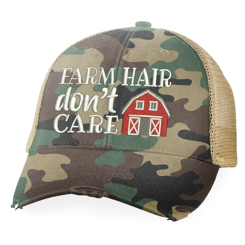 Farm Hair Don't Care Hat