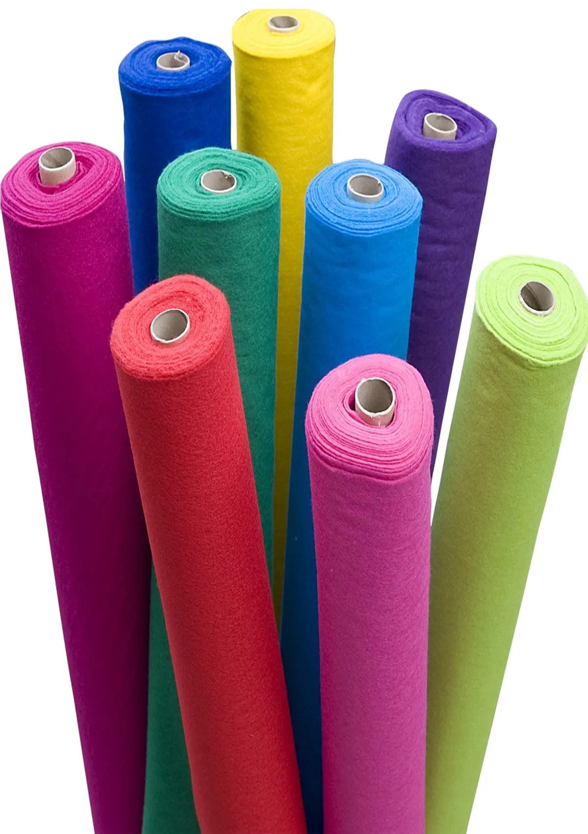 Felt Fabric Baize 100% Acrylic Material Arts Crafts Sewing Decoration 1mm Thickness | 100cm x 45cm Wide | Sold by The Metre & Roll