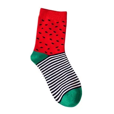 Foot 22-27cm Lovely Daily Animal Weel Socks Watermelon Dachshund Beagle Lion Farm Bull Terrier Elephant Fox Pill Fruit Dog Combo