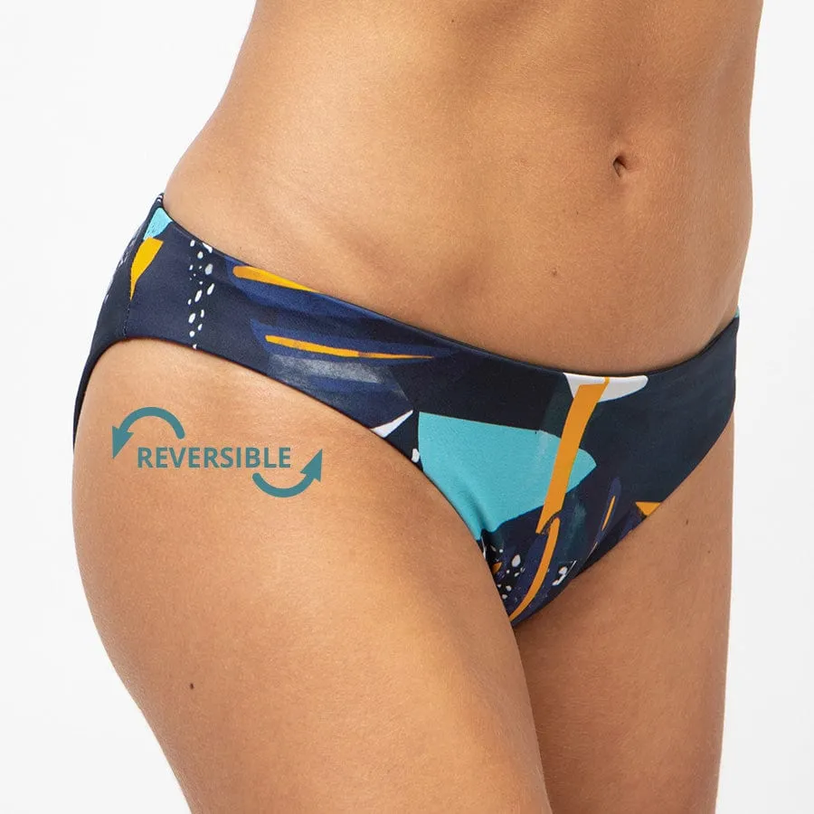 Fourth Element Tiger Bikini Bottom Midnight