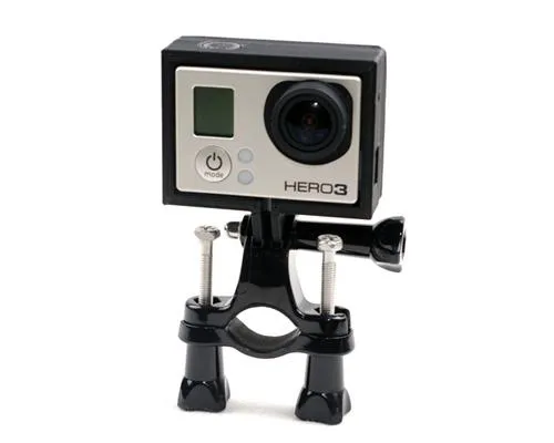 GoPro Roll Bar Mount for Hero 1 / 2 / 3 / 3  / 4 Camera - Black