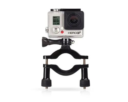 GoPro Roll Bar Mount for Hero 1 / 2 / 3 / 3  / 4 Camera - Black