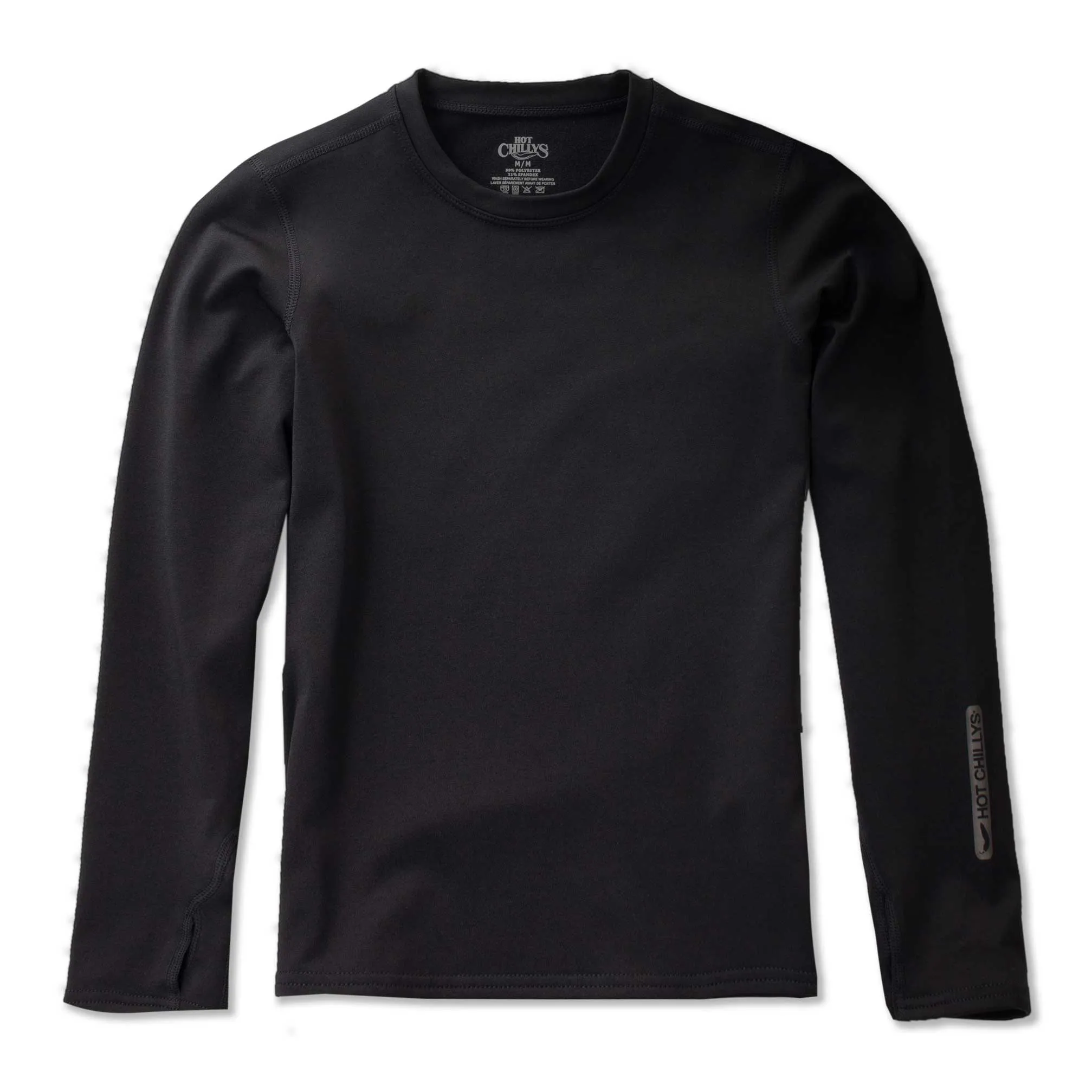 Hot Chillys Micro-Elite Chamois Crewneck Top - Youth