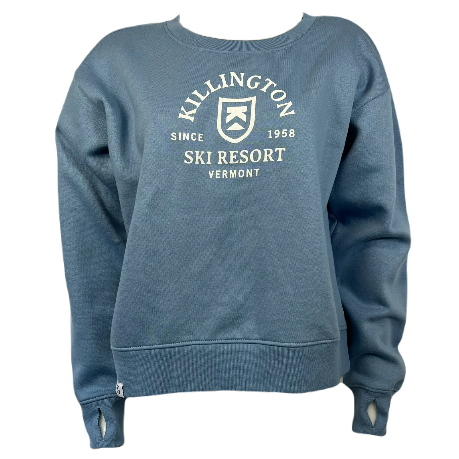 Killington Logo Women's Shield Info Crew Sweatshirt