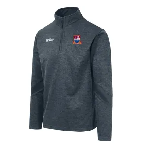 Mc Keever Clarinbridge GAA Core 22 1/4 Zip Top - Adult - Charcoal