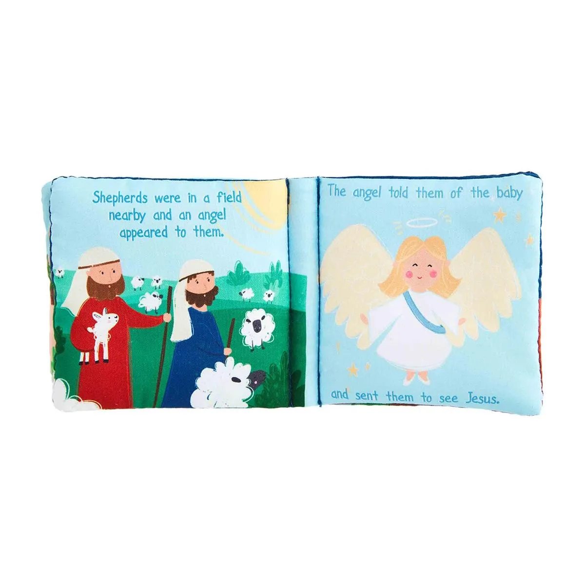 Nativity Plush Set with Book