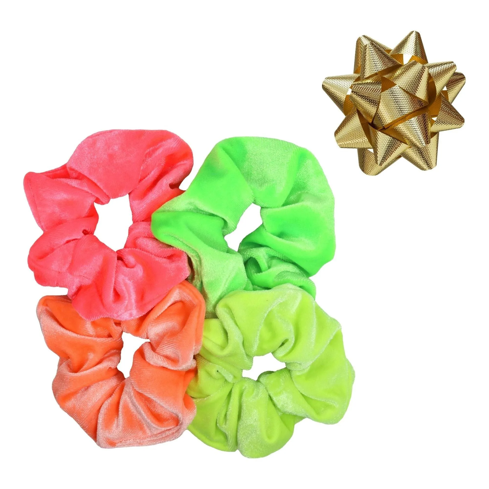 Neon Scrunchies Velvet Scrunchy