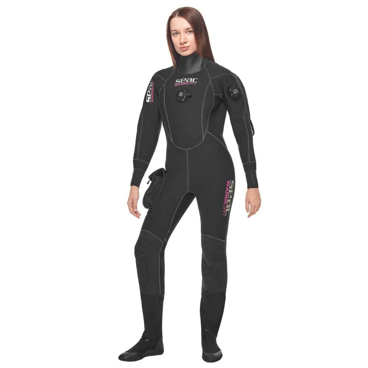 Open box Seac Women's Warmdry 4mm Neoprene Dry Suit, Size: XX-Large