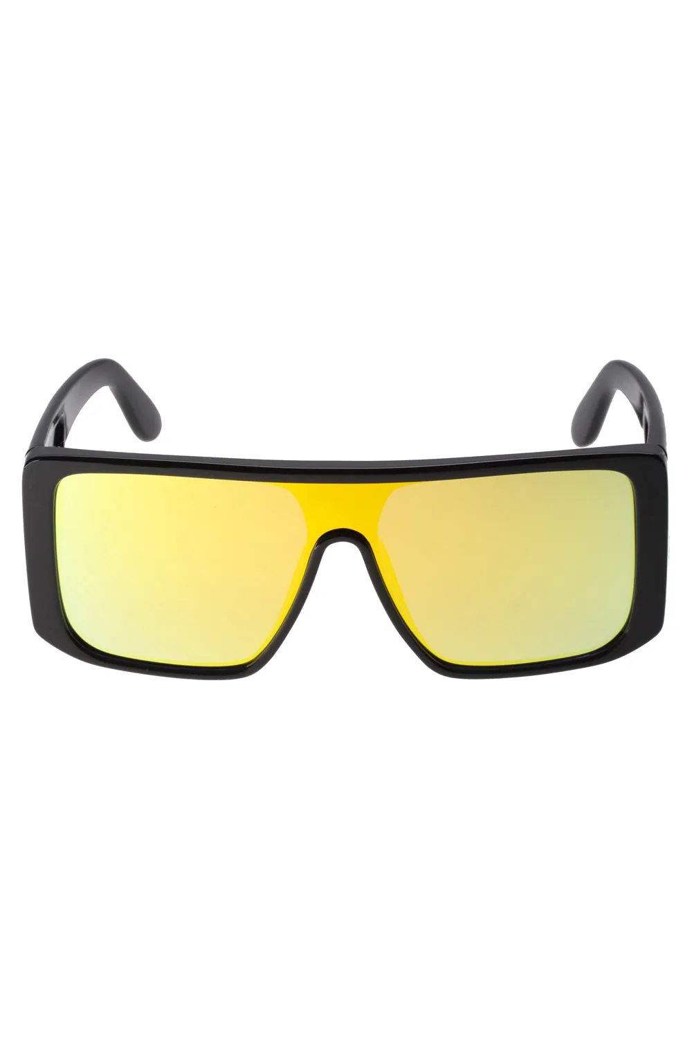 Oversized Mirrored Sunglasses Ski style