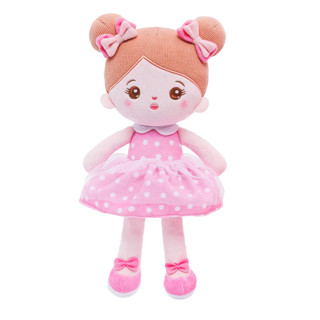 Personalized 13 Inch Girl Plush Doll