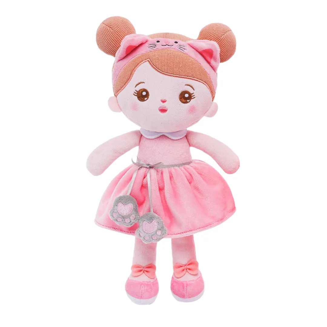 Personalized 13 Inch Girl Plush Doll