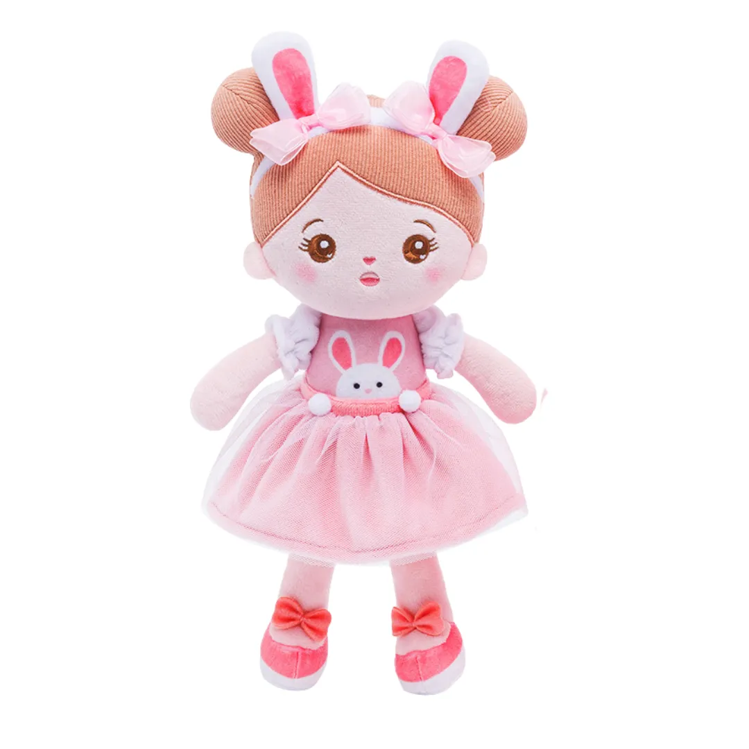 Personalized 13 Inch Girl Plush Doll