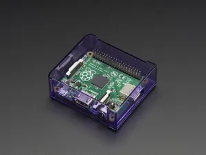 Pi Model A  Case Base - Purple