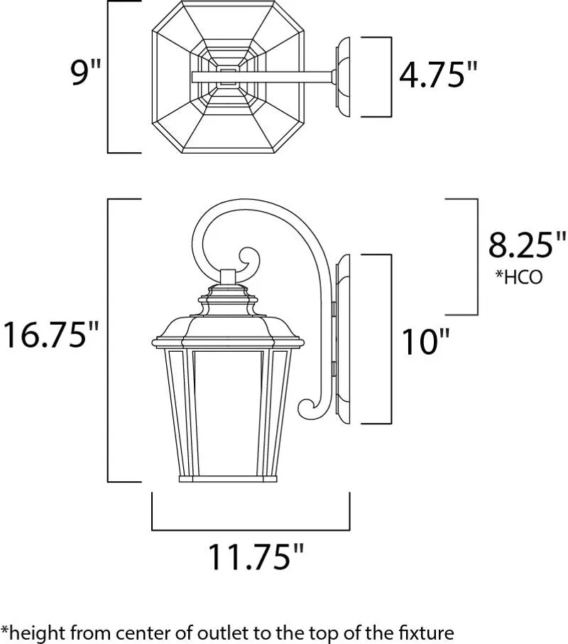 Radcliffe Outdoor Wall Sconce