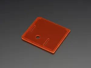 Raspberry Pi Model A  Case Lid - Orange