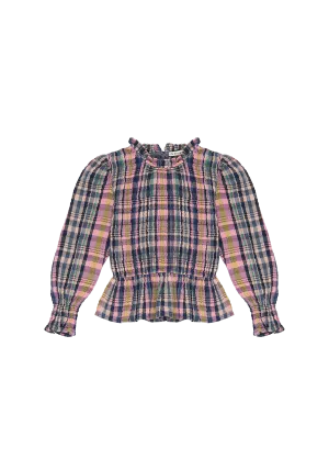 RICARDA BLOUSE -Ricarda Check