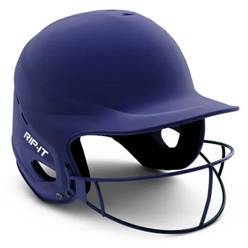 Rip-It Vision Pro Softball Batting Helmet: Matte Finish