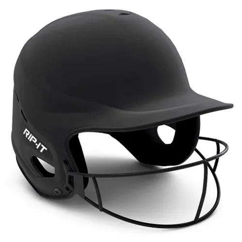 Rip-It Vision Pro Softball Batting Helmet: Matte Finish