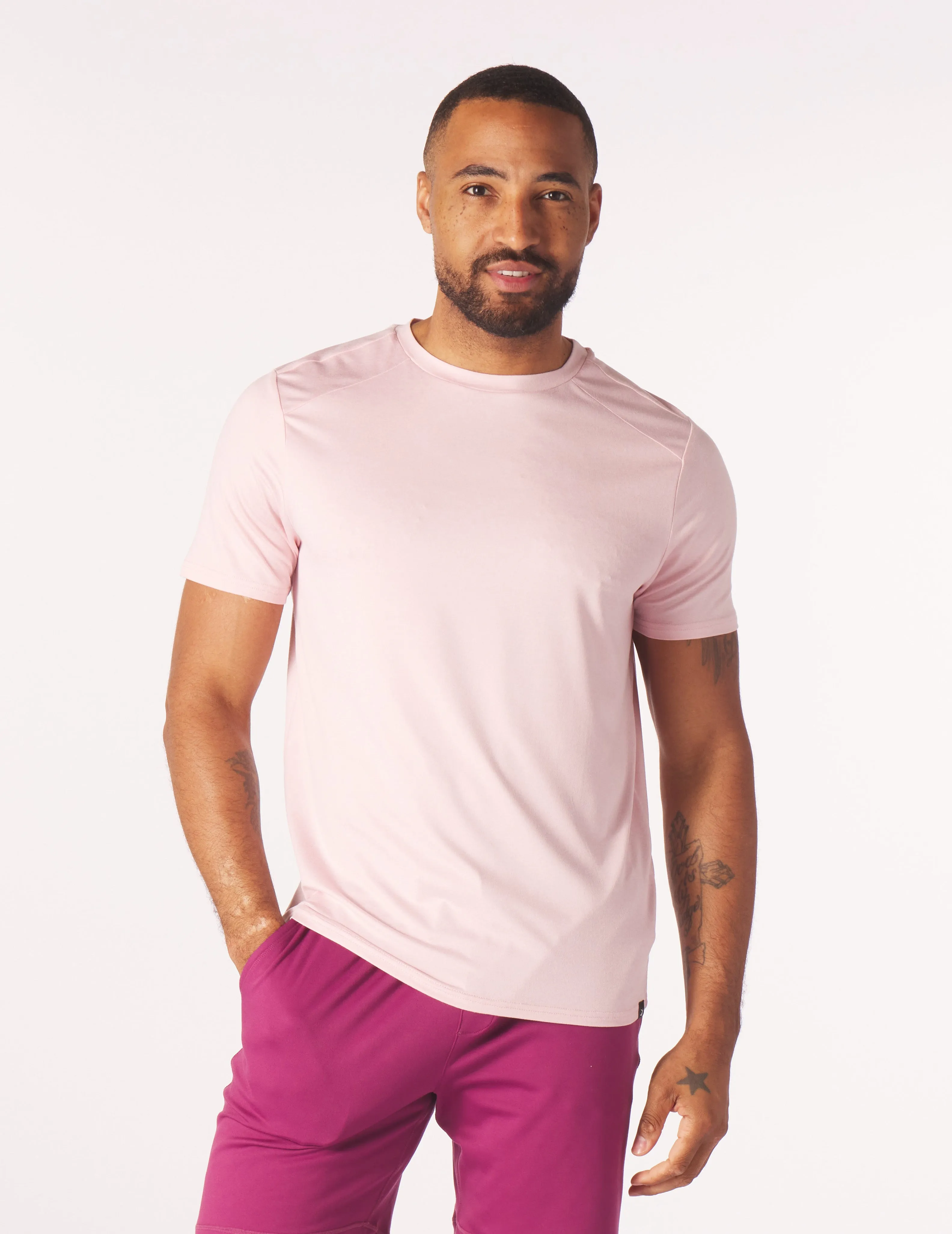 Salton Short Sleeve: Peony Heather