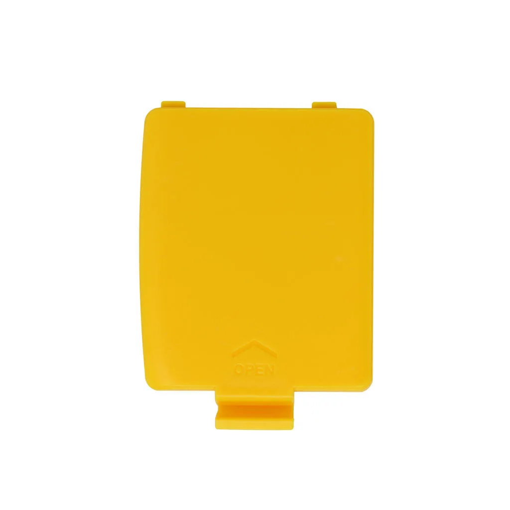 Sega Game Gear Left Battery Cover - Yellow