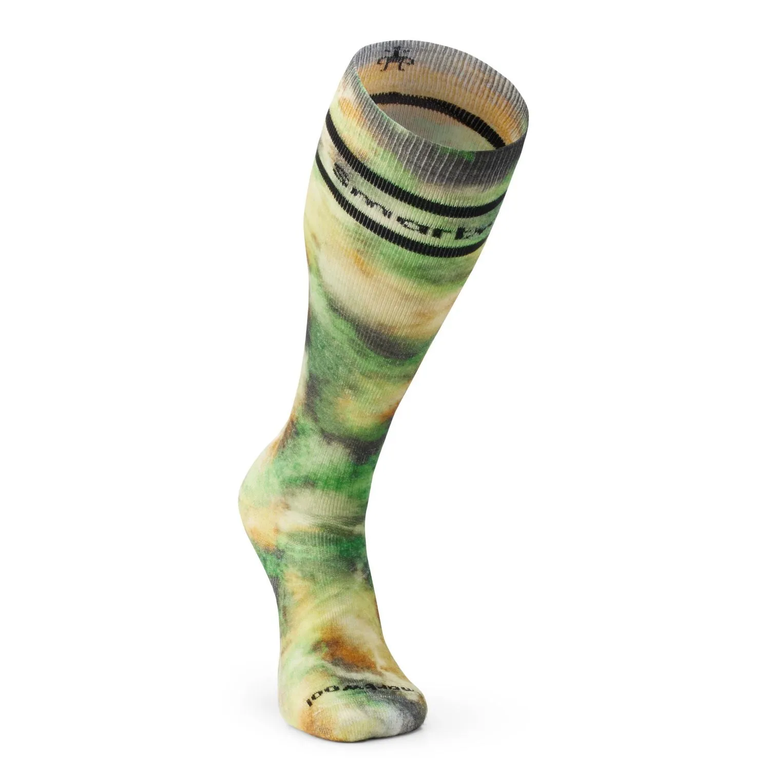 Smartwool Ski Full Cushion Groovy Tie Dye Print Socks