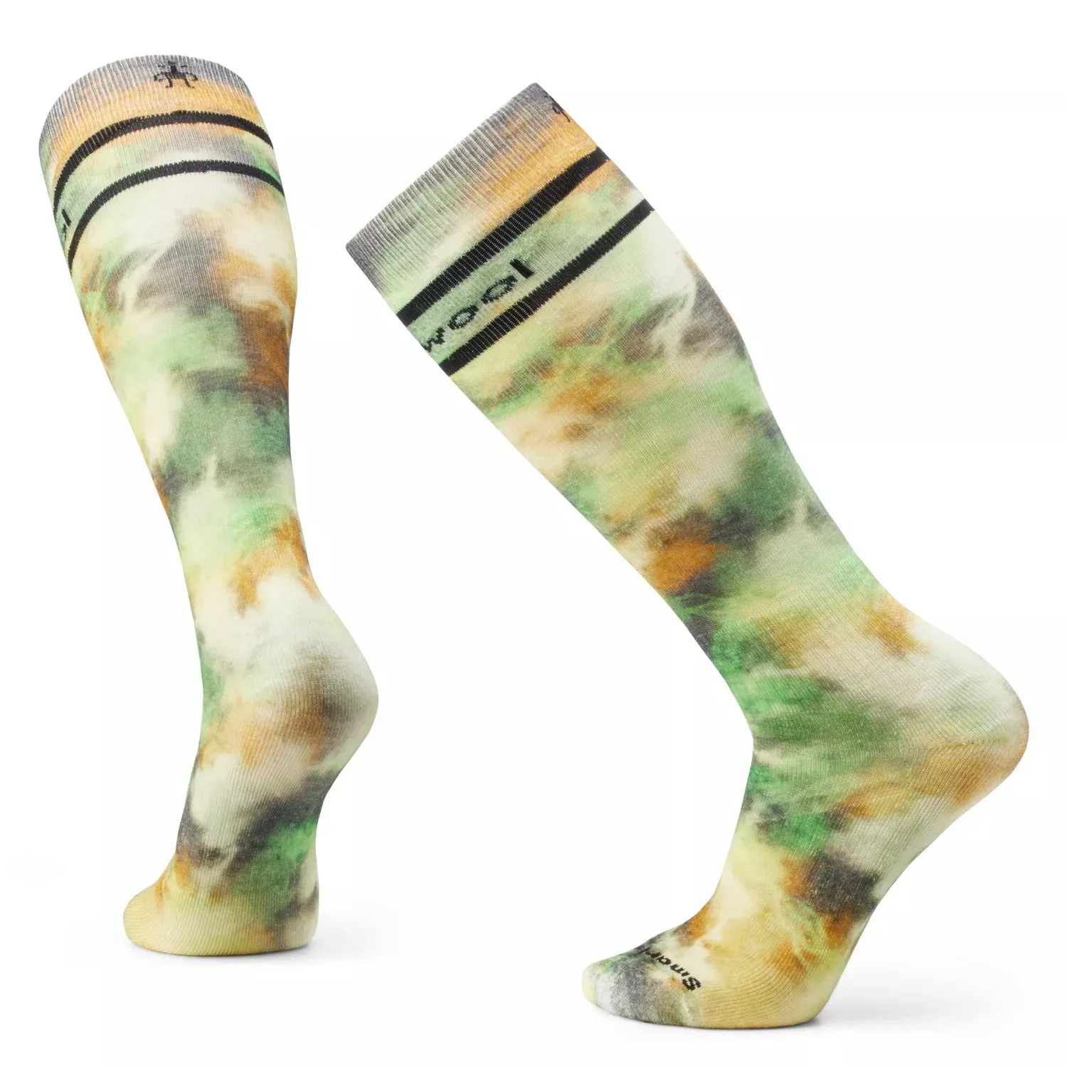 Smartwool Ski Full Cushion Groovy Tie Dye Print Socks