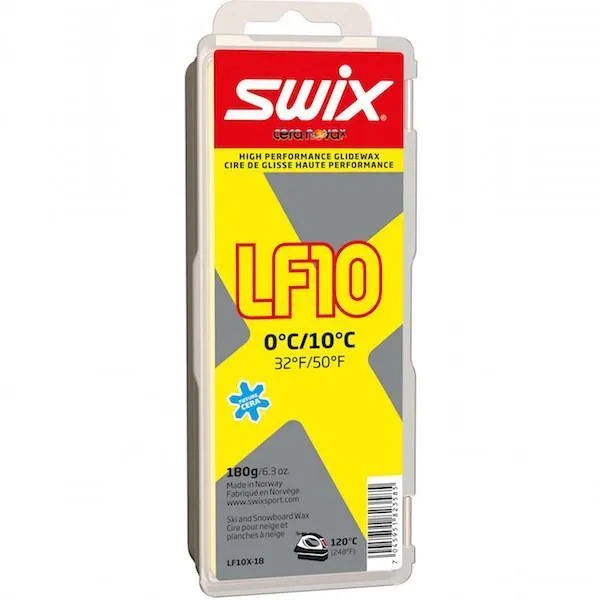 Swix LF10X Yellow 0°C/10°C 180g