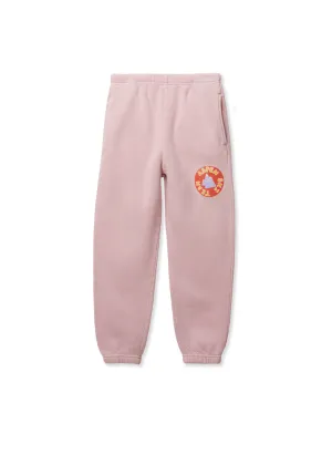 The Haas Brothers Ski Team Kids Unisex Sweatpant in Pink